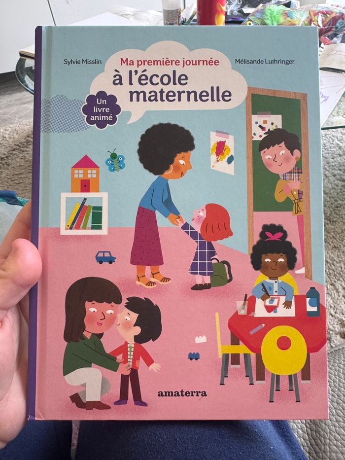 Livre ma première journée à l’école maternelle - photo numéro 1