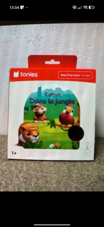 Coffret tonies dans la jungle