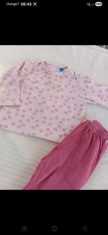Pyjama bébé taille 9 mois