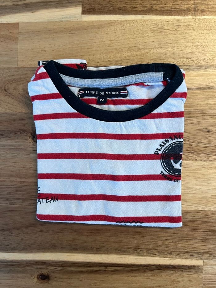 T-shirt MC Terre de Marins 2 ans