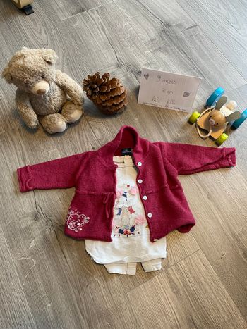 Gilet tee shirt sergent major 9 mois