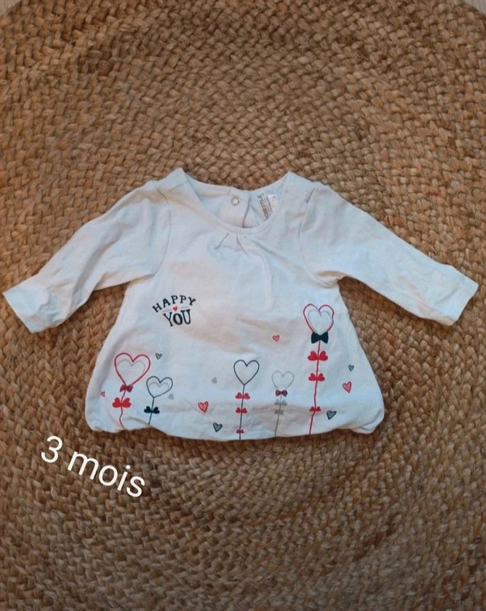 Robe blanche orchestra 1 mois
