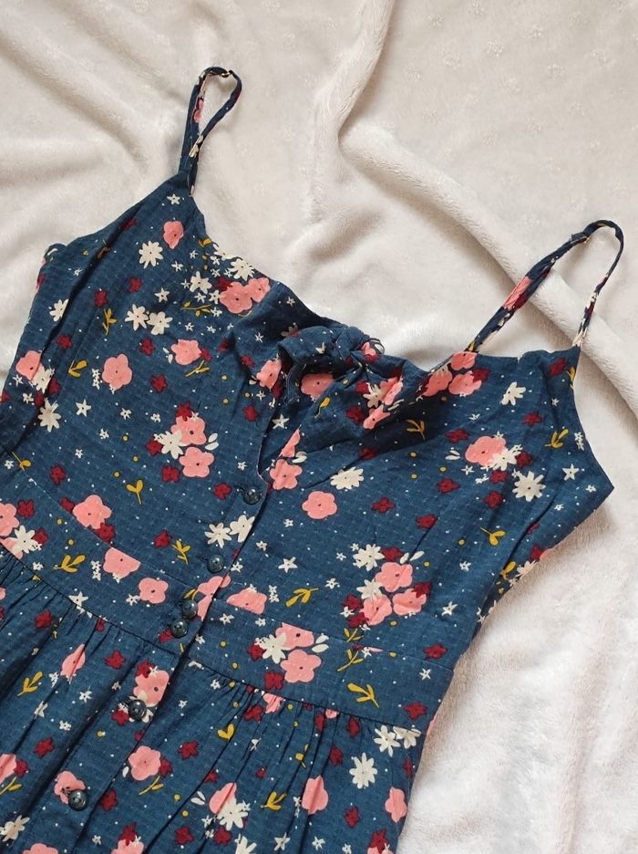 Robe fleurie romarin taille 1 - photo numéro 3