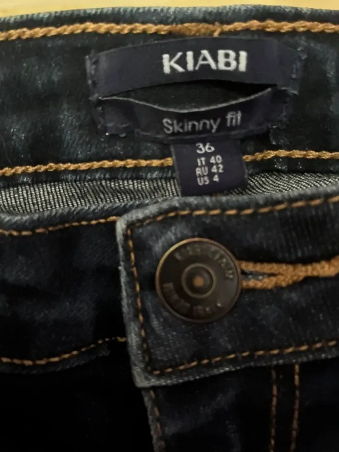 Jeans bleu foncé skinny fit, 36, Kiabi. - photo numéro 5