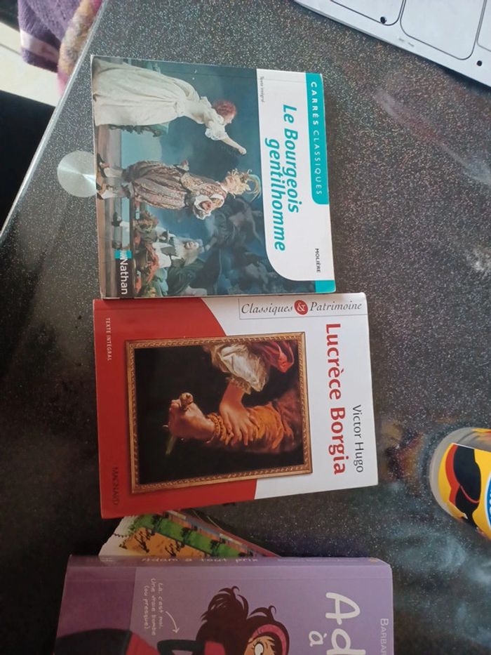 Livre classique pour étude de texte