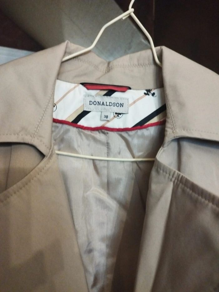 Manteau beige trench coat Donaldson M/38 - photo numéro 3