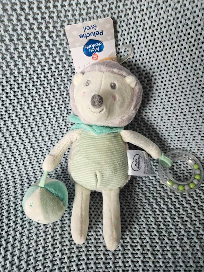 Peluche d'éveil Herisson