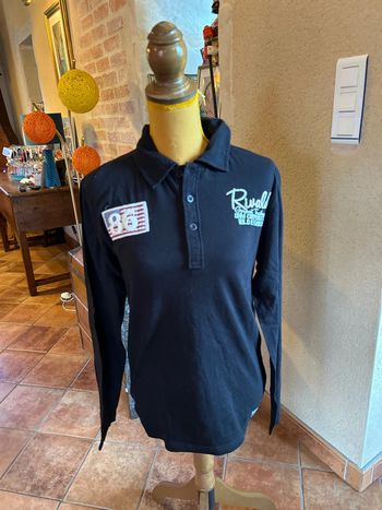 Rivaldi sweat-shirt ou polo manches courtes taille L