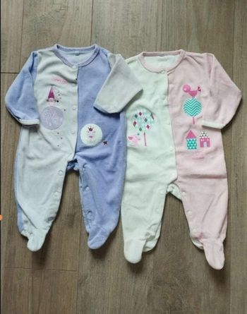 Lot 2 Pyjamas 6 mois