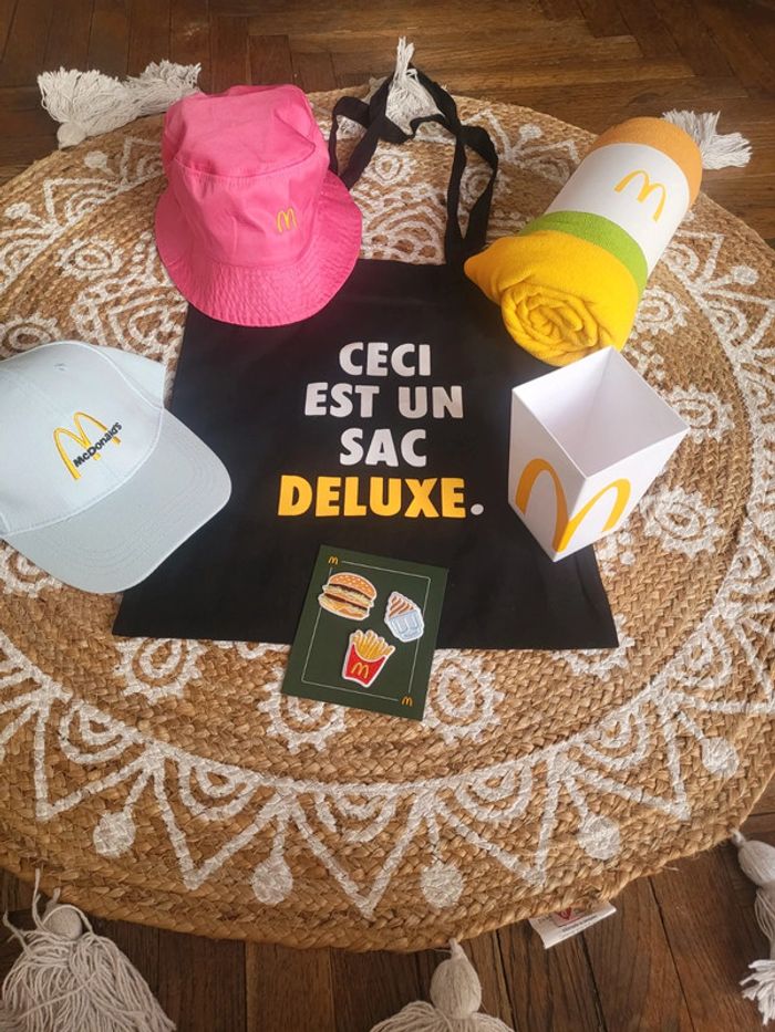 Bob Casquette serviette mcdonald's