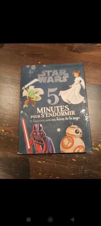 Livre Star Wars 5 minutes pour s'endormir