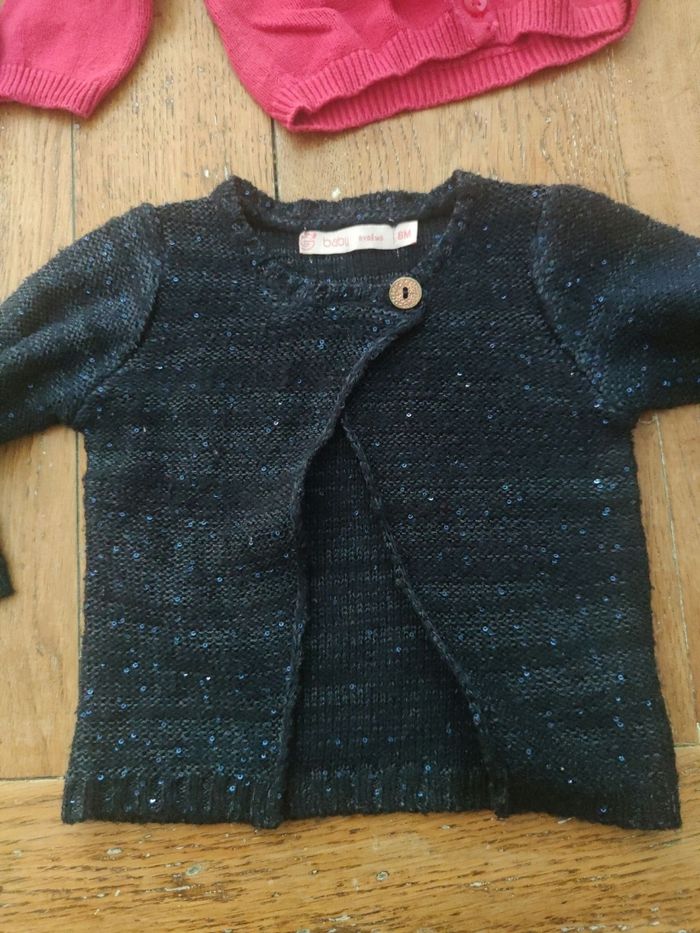Lot de 6 vestes 6 mois - photo numéro 5