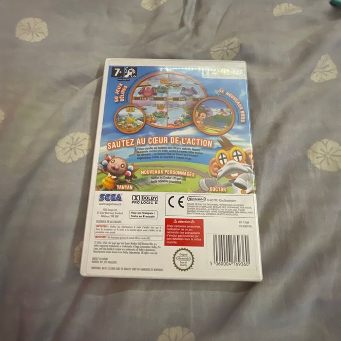 Jeu Nintendo wii super monkey ball banana blitz - photo numéro 2