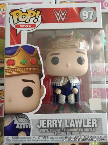 Figurine Funko Pop Jerry Lawler Metallic ver WWE wrestler