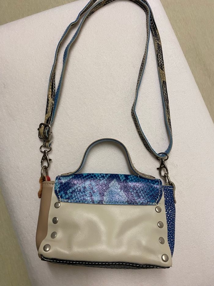 Sac cuir multicolore - photo numéro 4