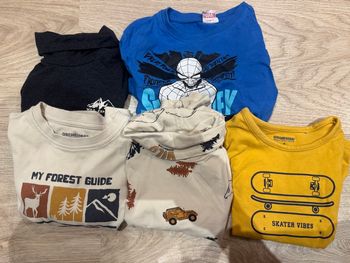 Lot tshirts manches longues