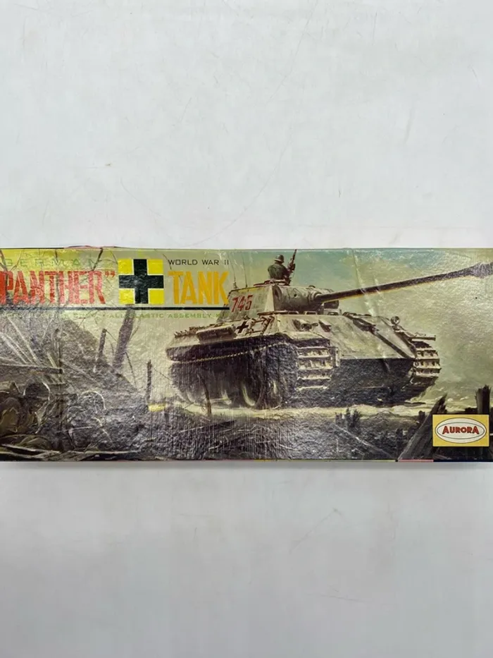 Maquette Aurora german Panther tank