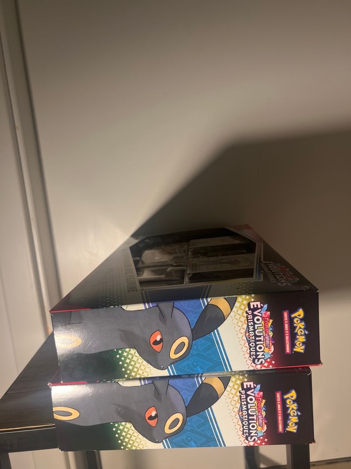 Jeu de cartes Pokémon - [SCELLE] collection premium EV 8.5 avec figurine évolution prismatique - photo numéro 4