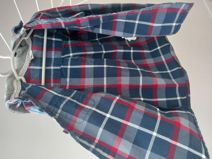 Surchemise à capuche garçon 3 ans Tape à l’Œil – Carreaux, excellent état - photo numéro 8