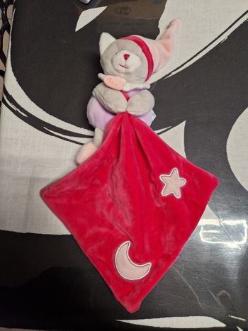 Peluche doudou baby nat luminescents