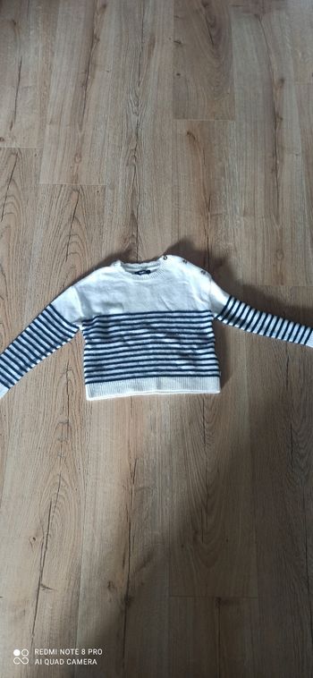 Pull marin 5 ans