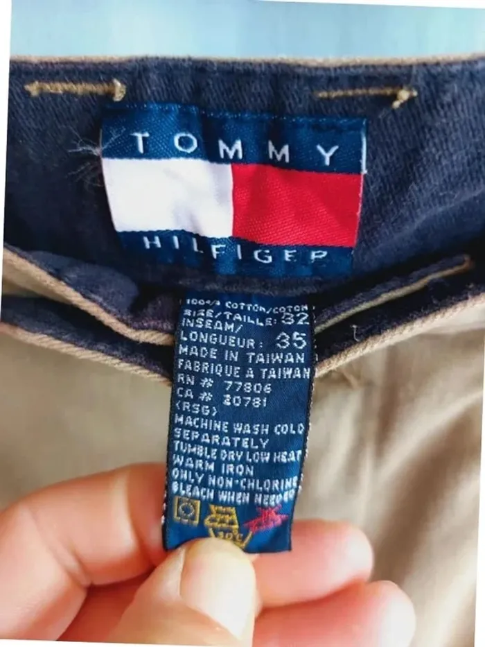 Pantalon Chino Tommy Hilfiger W32L35 FR42 - photo numéro 3