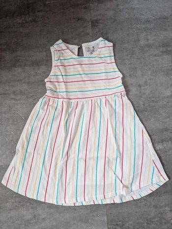 Robe sans manches fille 3 ans