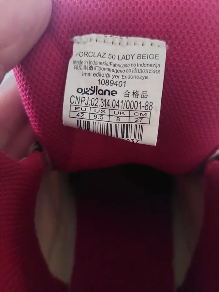 Chaussures de randonnée quechua 42 - photo numéro 6