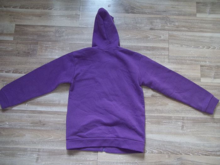 Gilet-sweat à capuche R&P "Miss" violet 12 - photo numéro 5