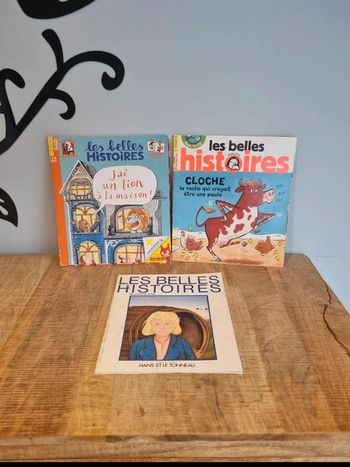 Lot de 3 livres enfant les belles histoires