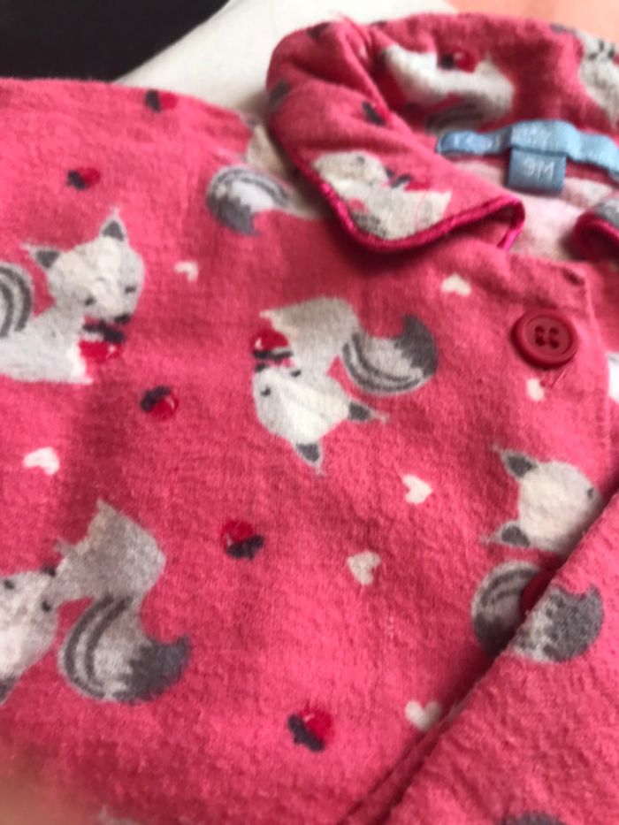 Lot de 2 pyjamas 9 mois - photo numéro 3