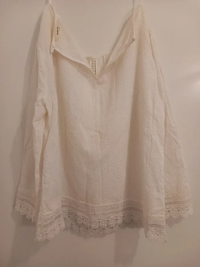 Top à bretelles NAF NAF manches longues - photo numéro 2