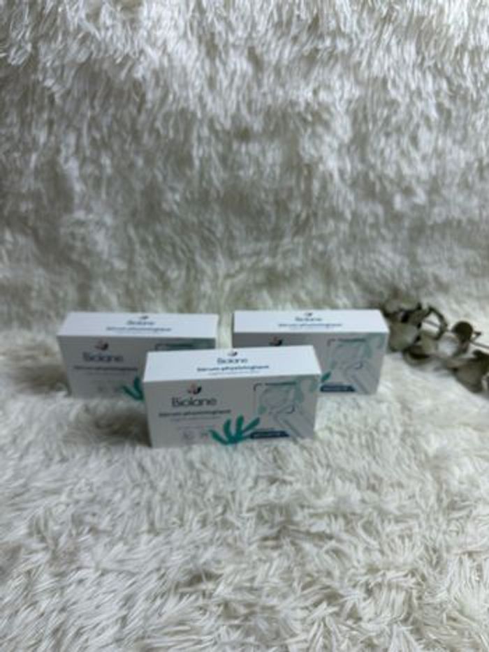 Lot de 3 boîtes de sérum physiologique Biolane