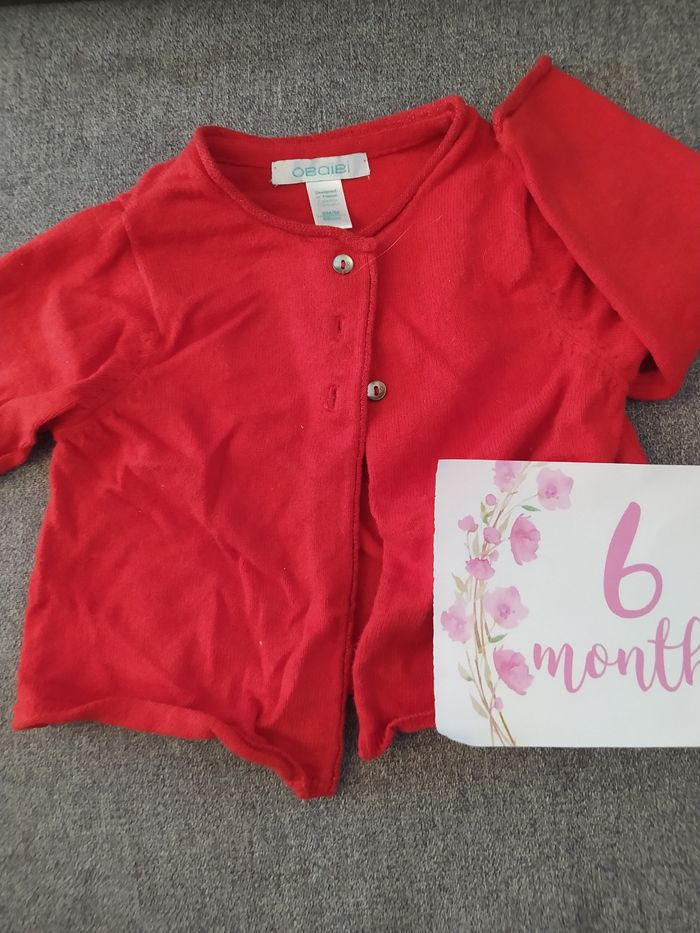 Lot 10 vestes 6 mois séparable