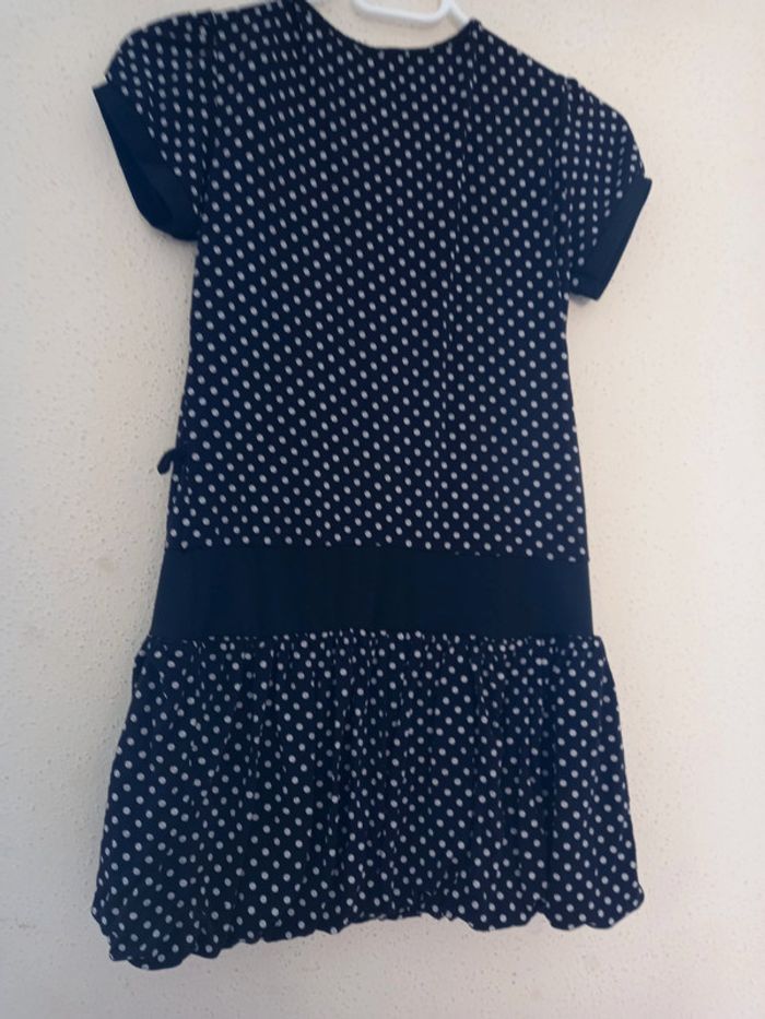 Robe d été à pois noirs et blancs Taille : unique - photo numéro 5