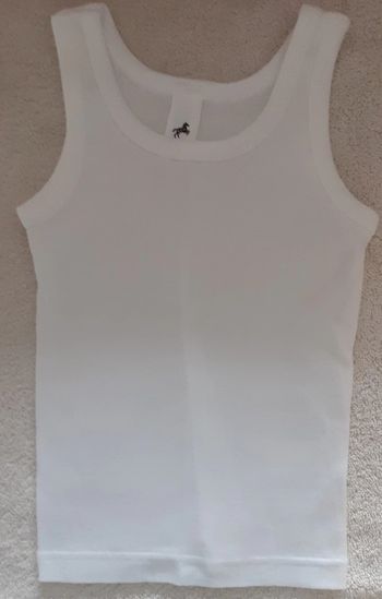 Débardeur blanc fille 2-3 ans neuf/ Palomino