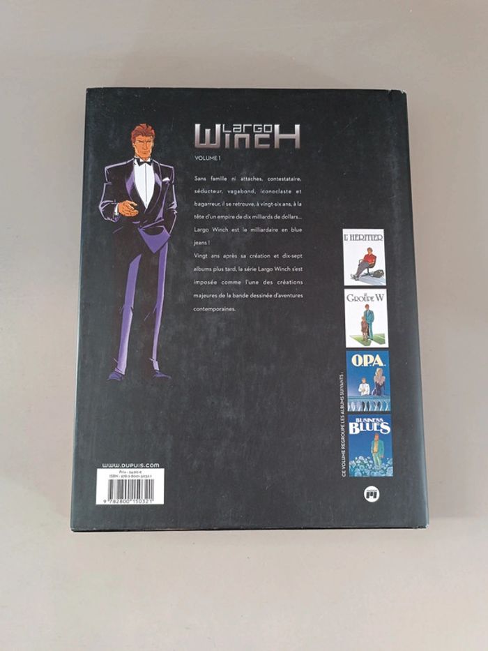 Largo winch volume 1 de Philippe Franck et Jean van Hamme - photo numéro 2