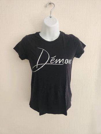 Tee-shirt manches courtes noir Le Temps des Cerises 🍒  XXS