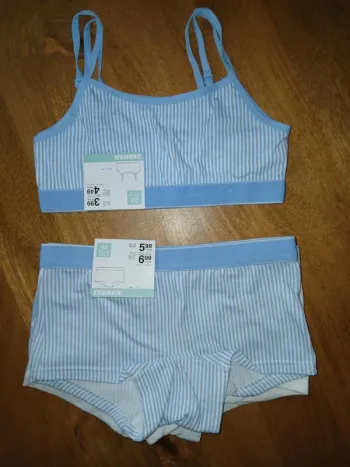 Lot Ensembles brassière et culotte