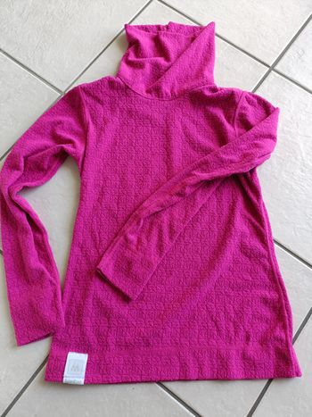 Pull réversible Wed'ze rose fushia 