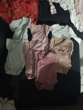 Lot de 7 body manches longues