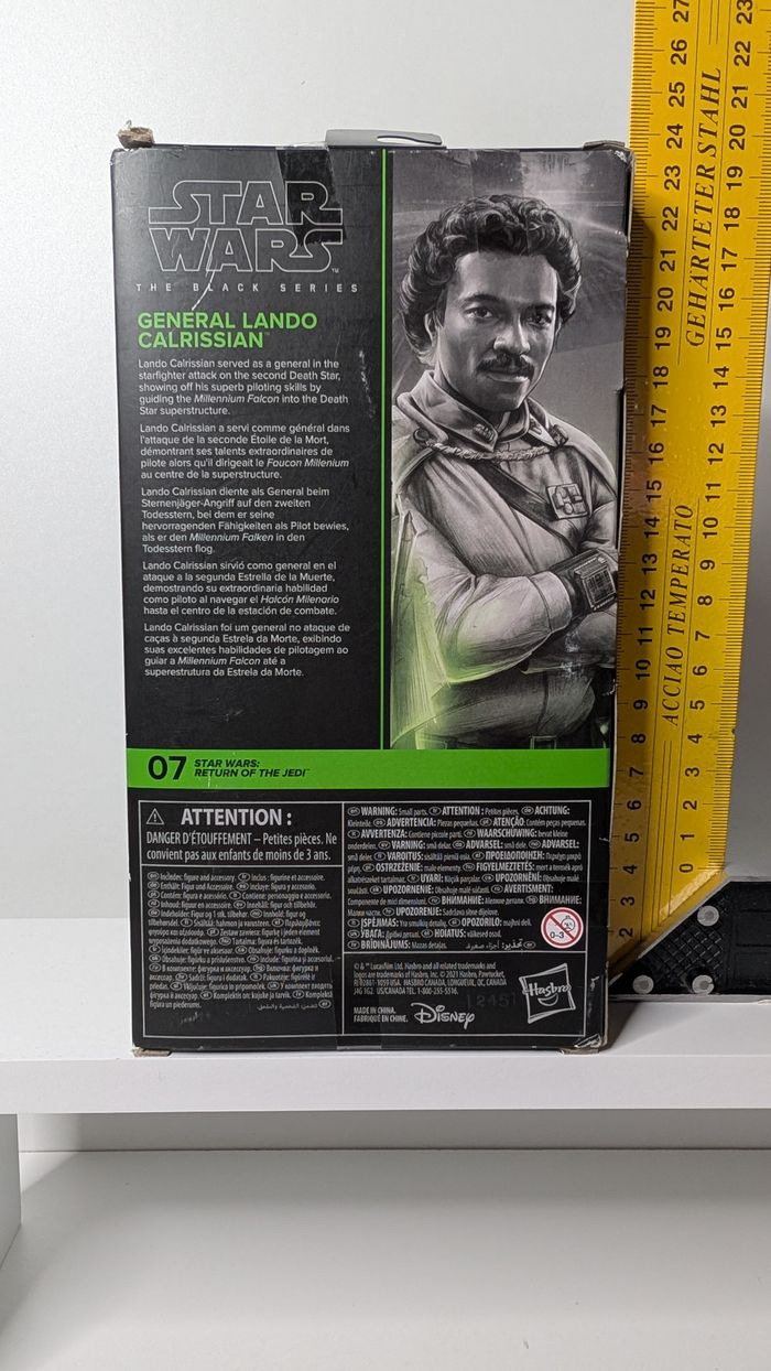 [Hasbro] Figurine Star Wars Black series Général Lando Calrissian - photo numéro 2