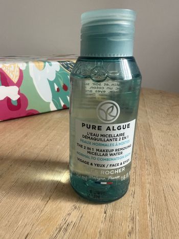 Eau micellaire démaquillante 2 en 1 Pure Algue Yves Rocher 50 ML