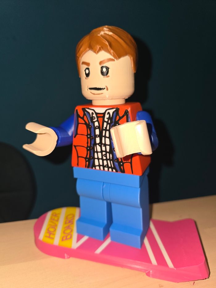 Lot de 2 figurines Retour vers le Futur - photo numéro 5