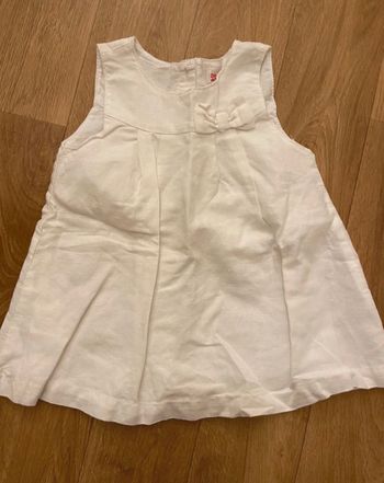 Robe coton lin 6 mois