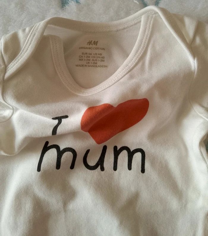 Lot de 2 bodies mum et dad - photo numéro 6