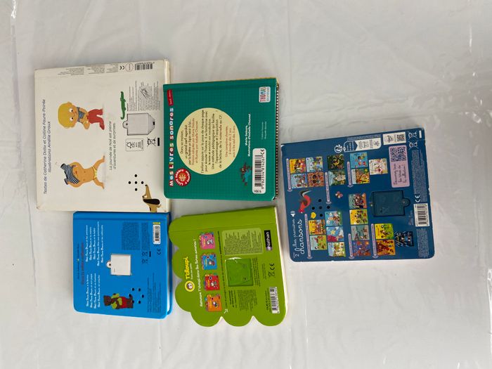 Lot de 5 livres sonores - photo numéro 2
