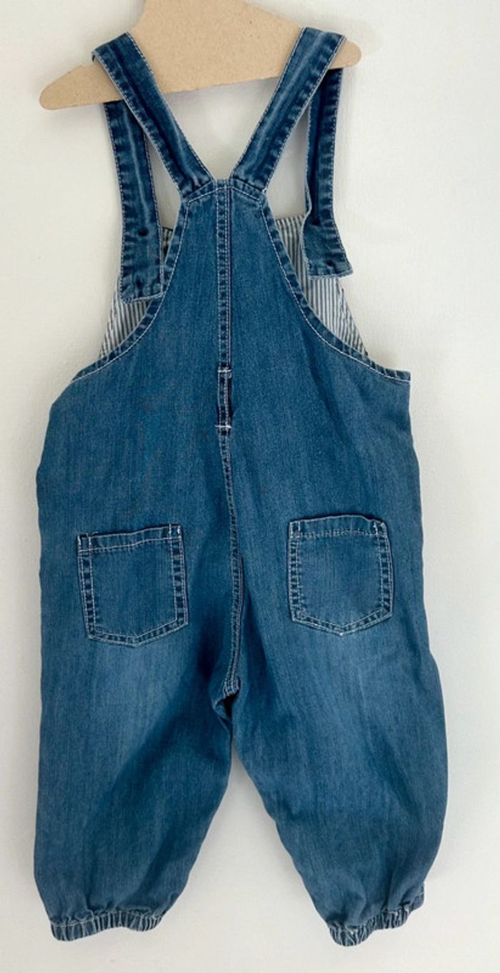 Salopette en jeans fin - photo numéro 4