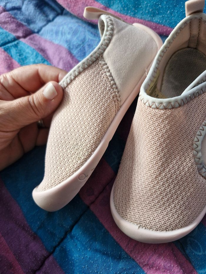 Petites basquets souples et légères rose pêche - photo numéro 4