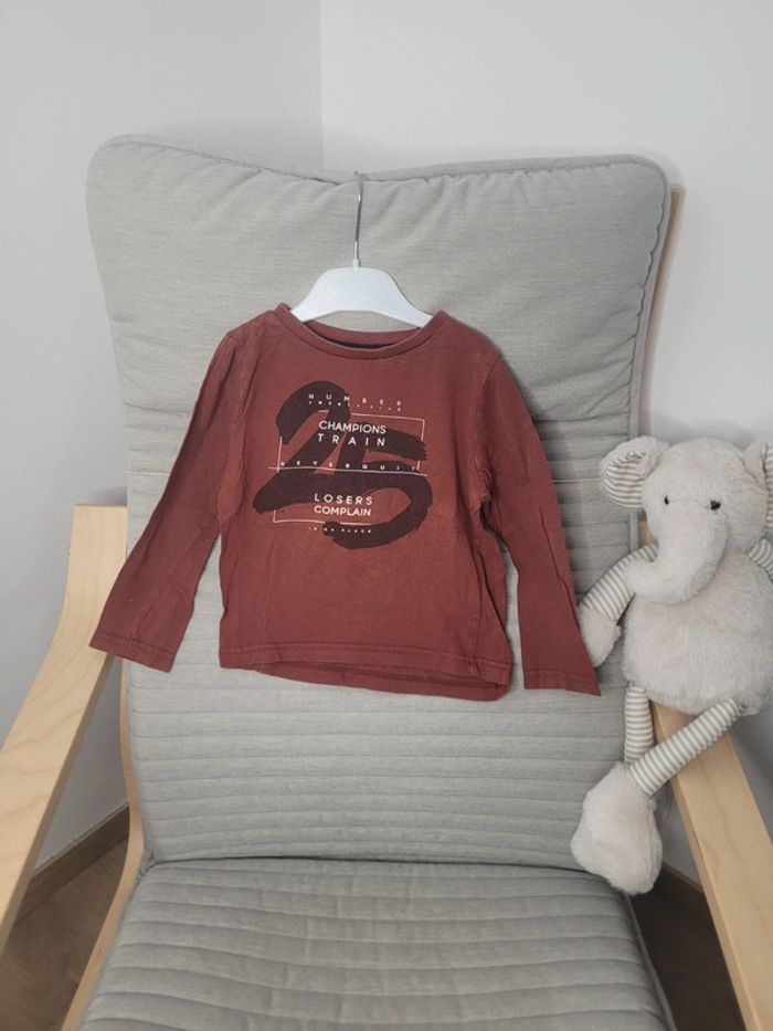 Tee shirt manches longues 3 ans